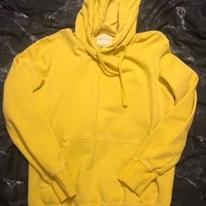 Small yellow AE hoodie